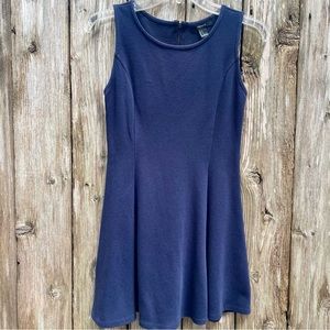 Navy short dress
